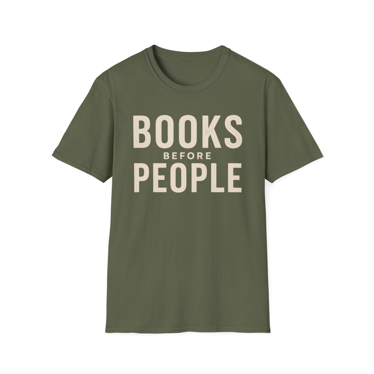 Books Before People T-Shirt