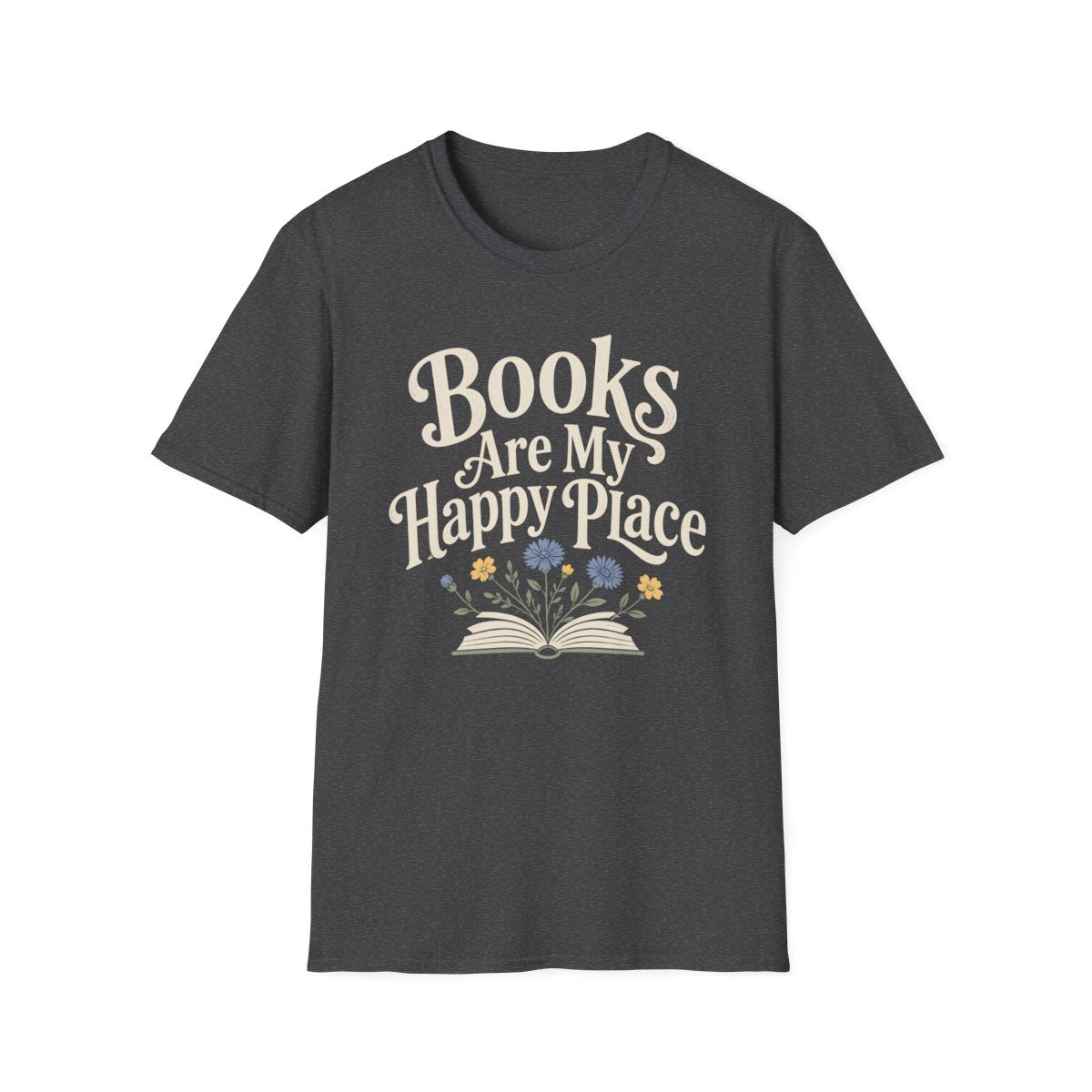 Books Happy Place T-Shirt