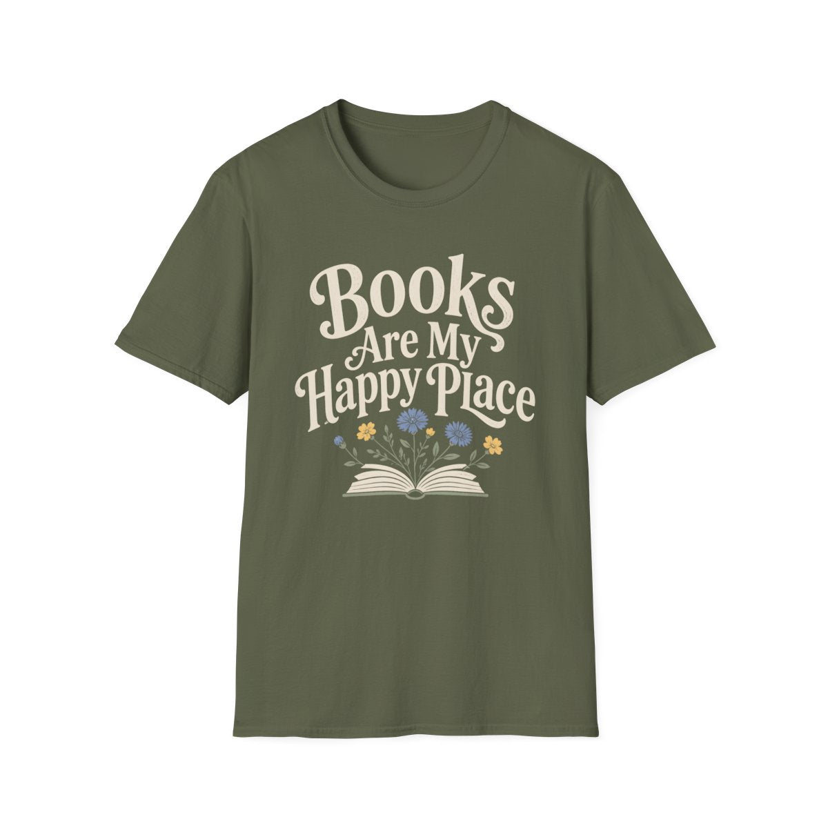 Books Happy Place T-Shirt