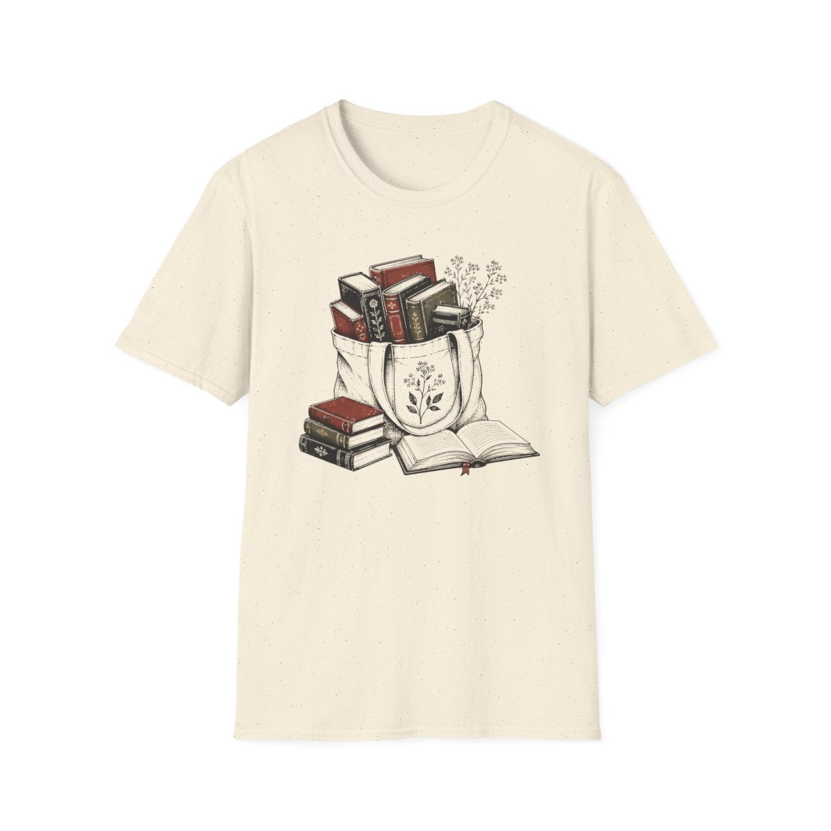 Books In Tote T-Shirt