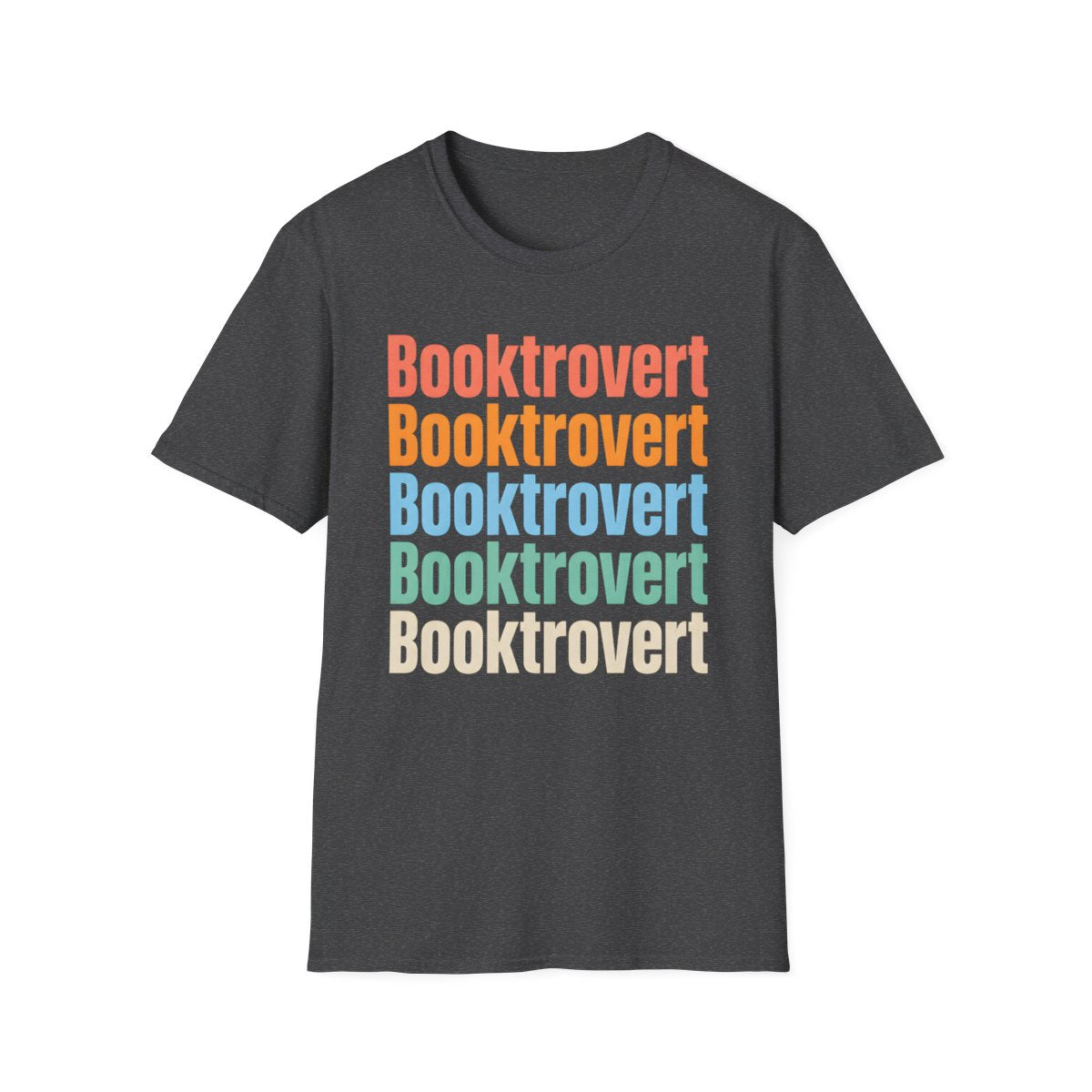 Booktrovert Color Stack T-Shirt