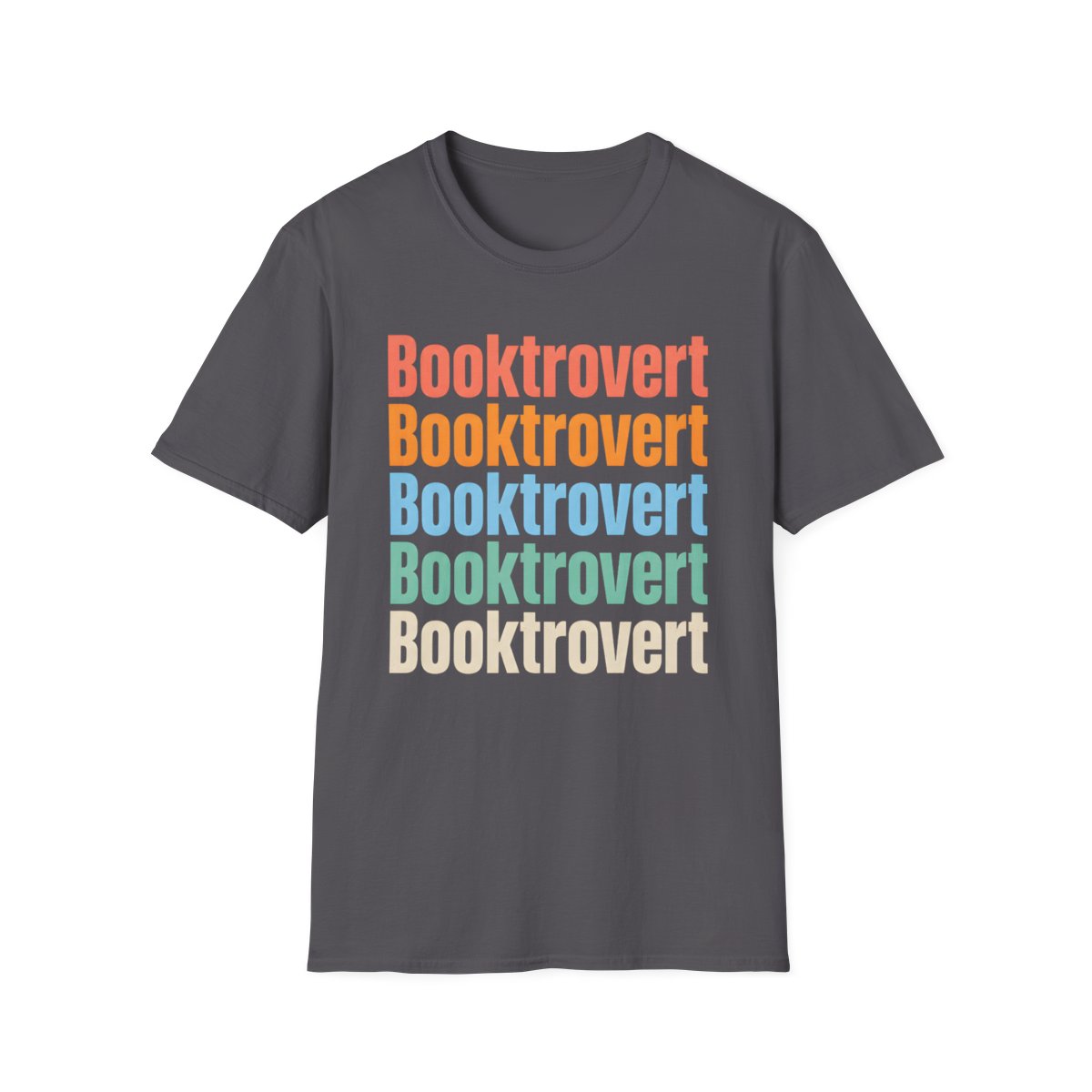 Booktrovert Color Stack T-Shirt
