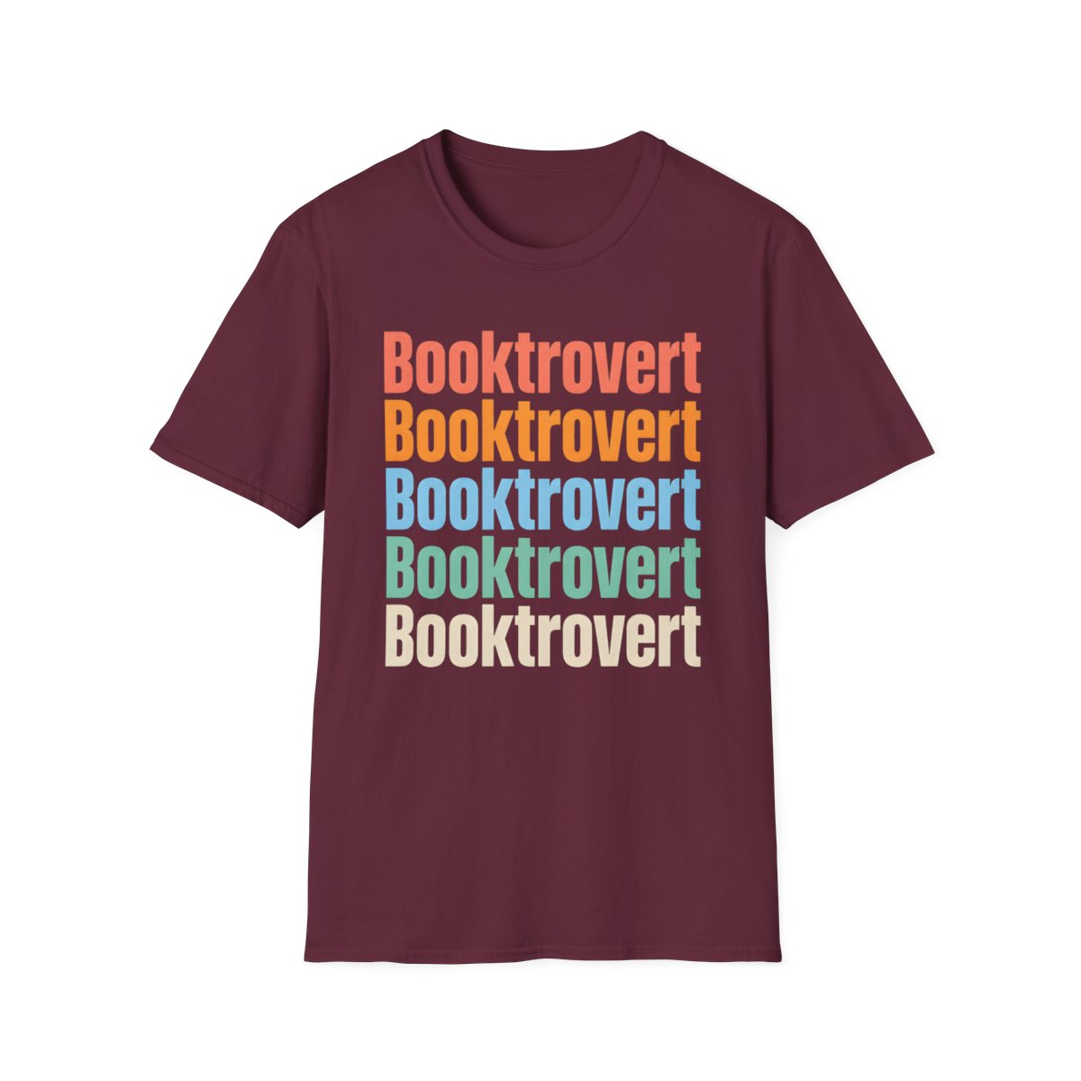 Booktrovert Color Stack T-Shirt