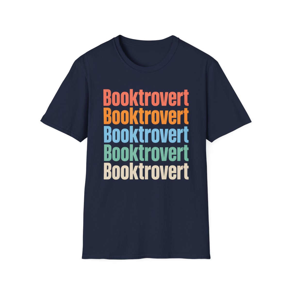 Booktrovert Color Stack T-Shirt