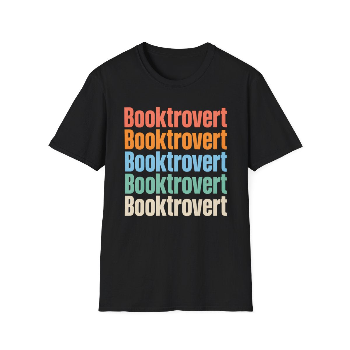 Booktrovert Color Stack T-Shirt