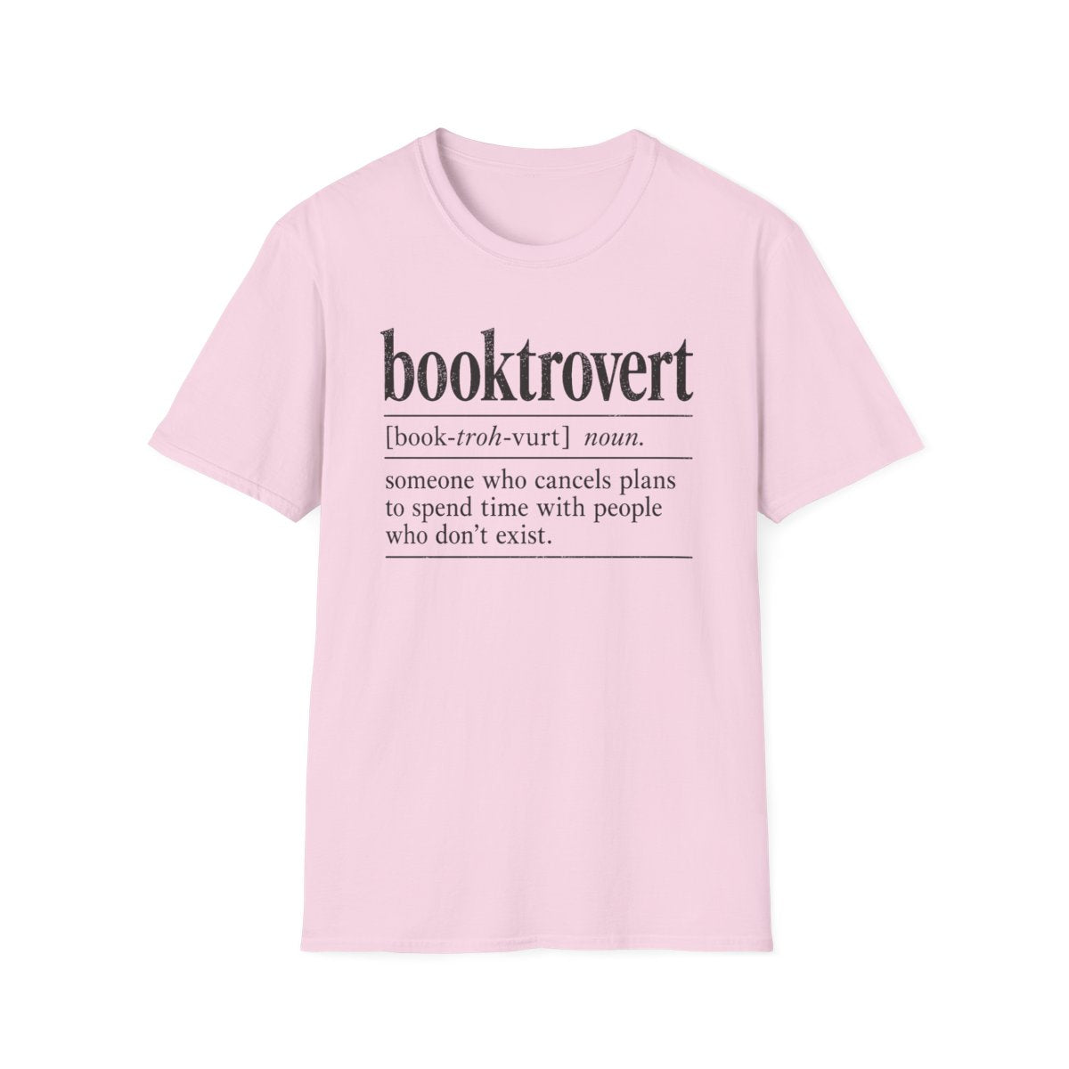 Booktrovert Definition T-Shirt
