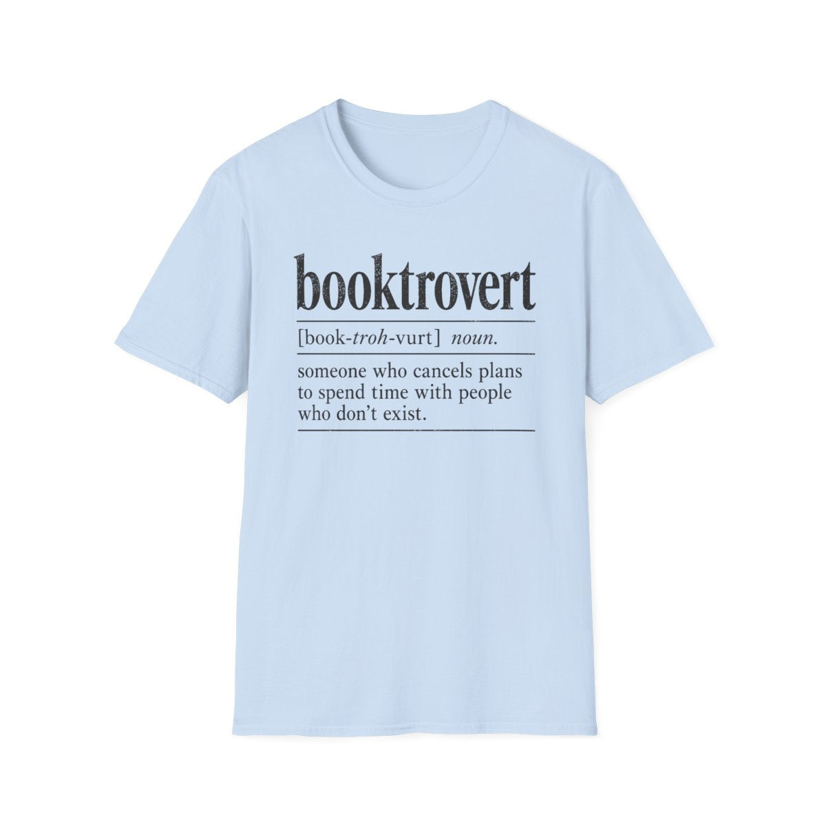 Booktrovert Definition T-Shirt