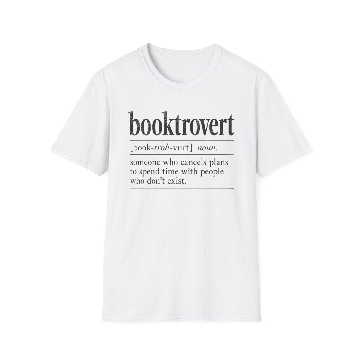 Booktrovert Definition T-Shirt