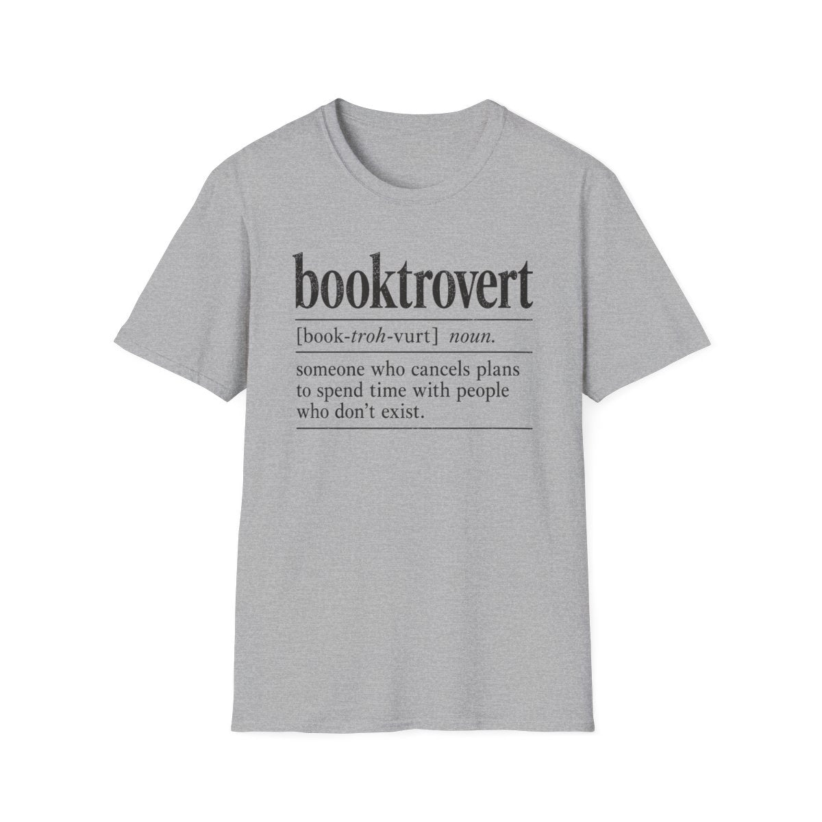 Booktrovert Definition T-Shirt