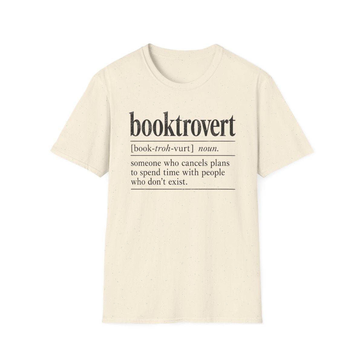 Booktrovert Definition T-Shirt