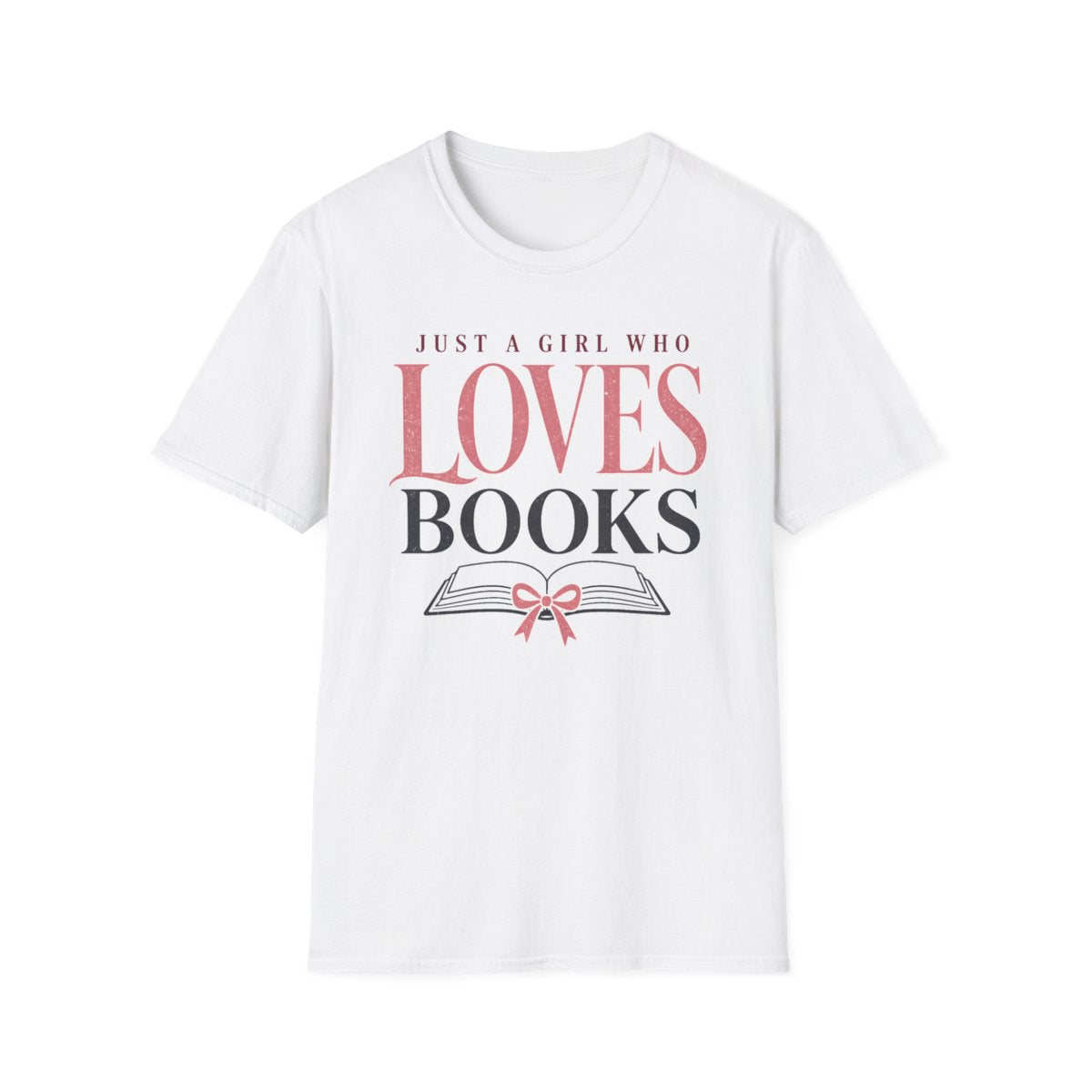 Girl Loves Books T-Shirt