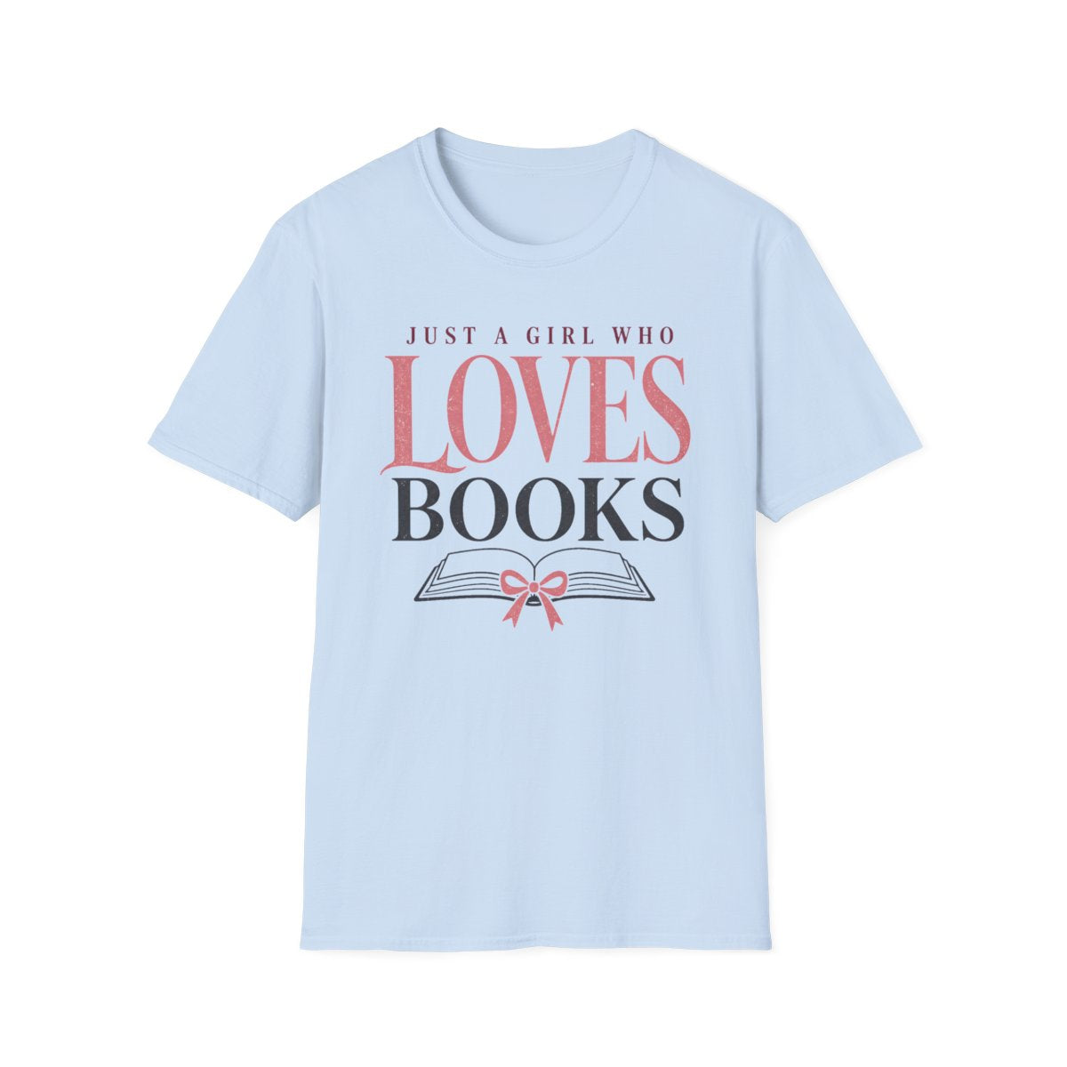 Girl Loves Books T-Shirt