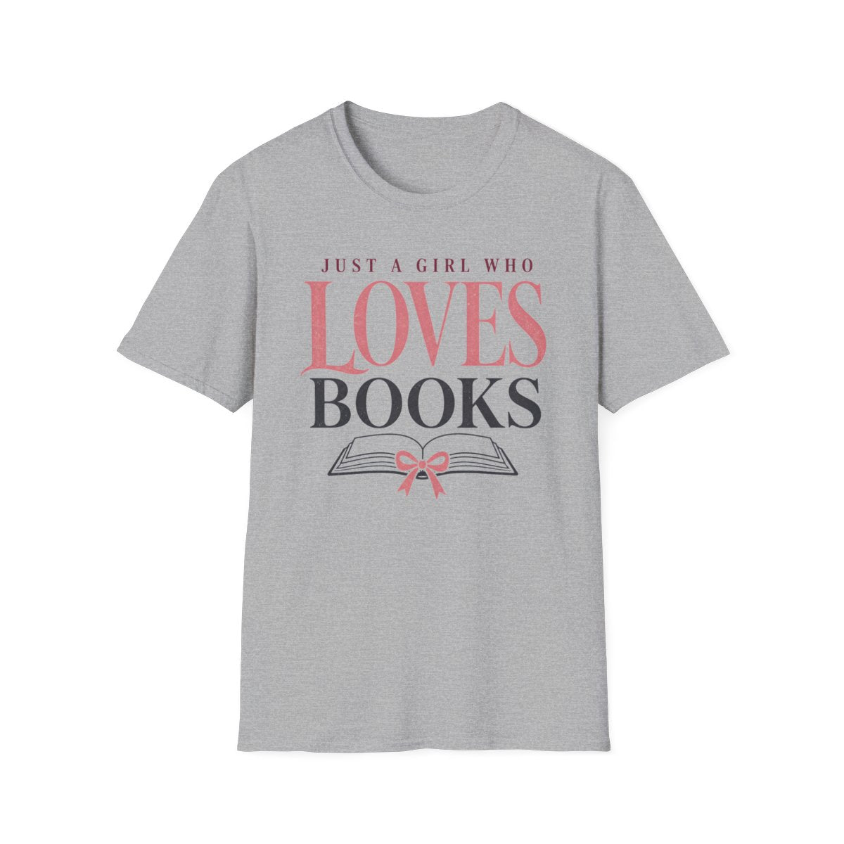 Girl Loves Books T-Shirt
