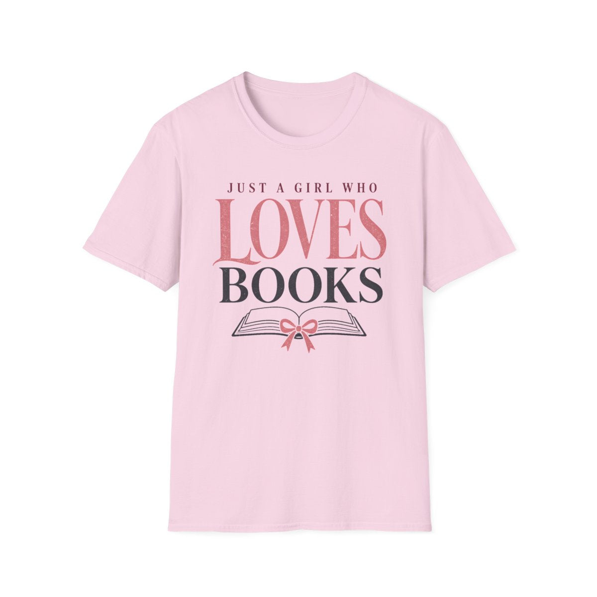 Girl Loves Books T-Shirt