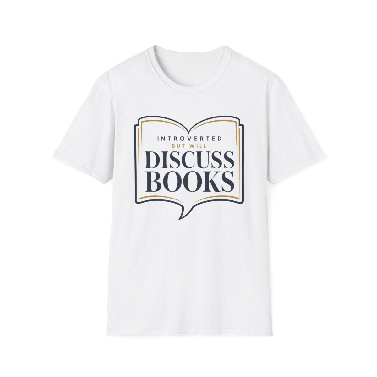 Introverted Discuss Books T-Shirt