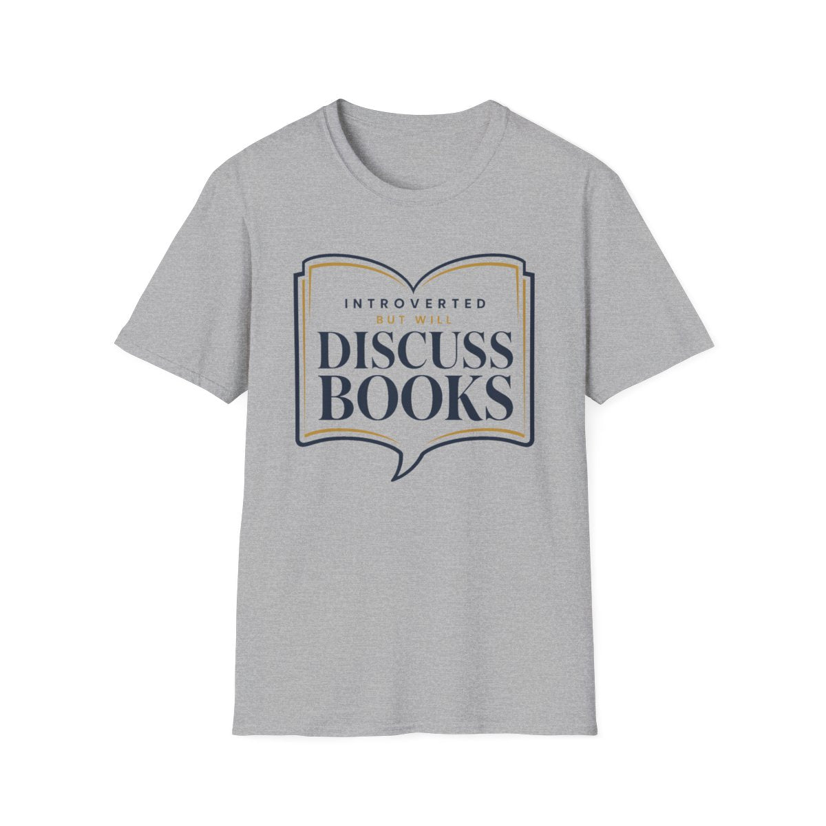 Introverted Discuss Books T-Shirt