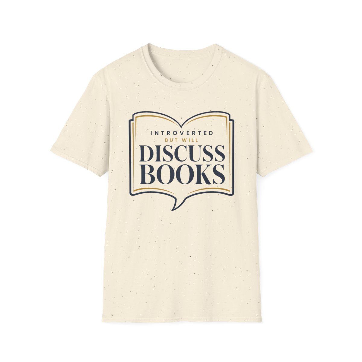 Introverted Discuss Books T-Shirt