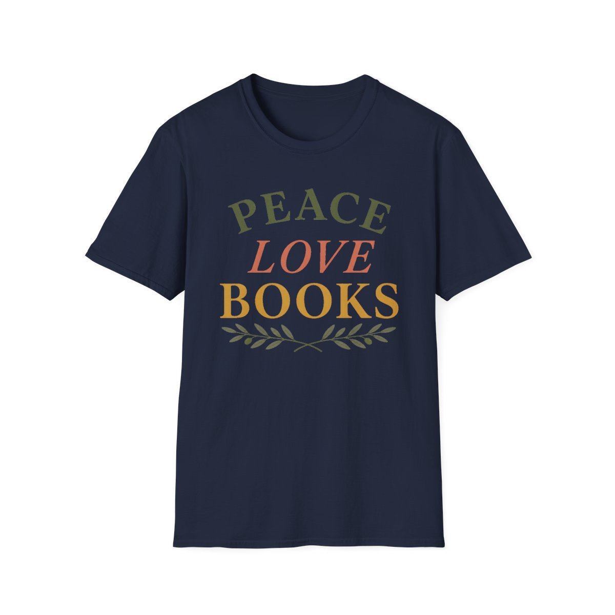 Peace Love Books T-Shirt