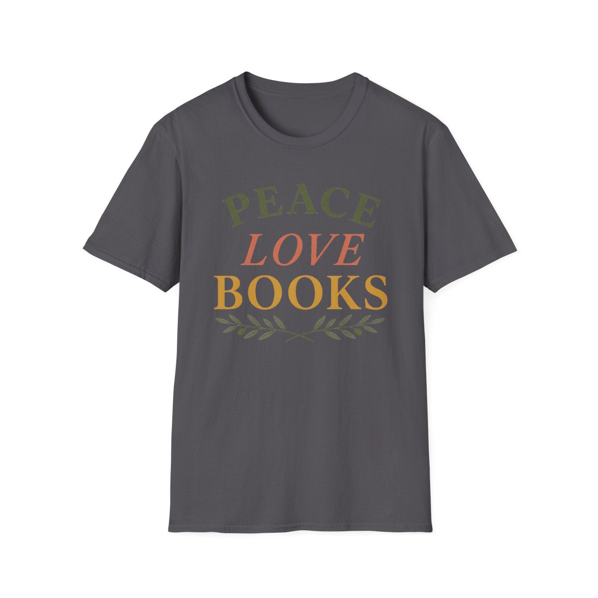 Peace Love Books T-Shirt