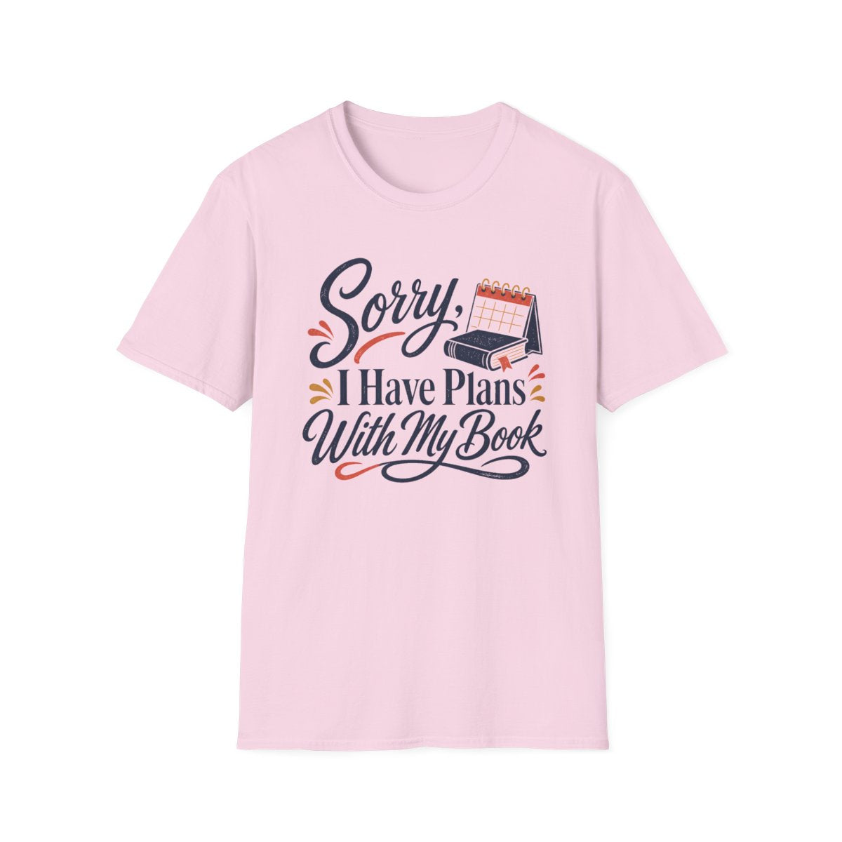 Plans With My Book T-Shirt