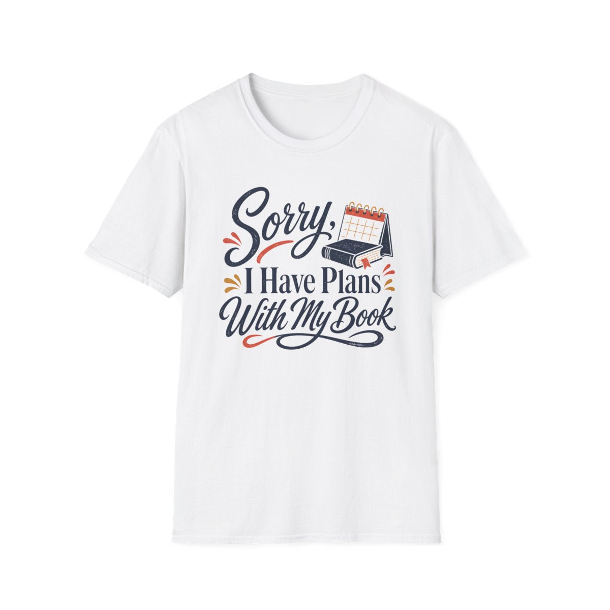 Plans With My Book T-Shirt