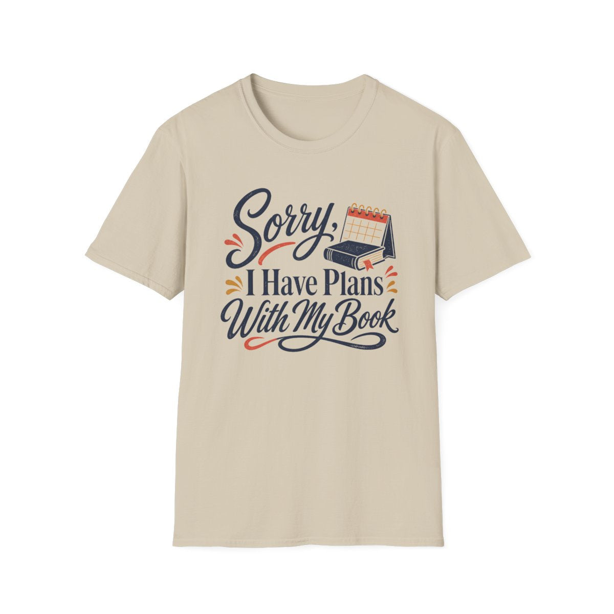 Plans With My Book T-Shirt