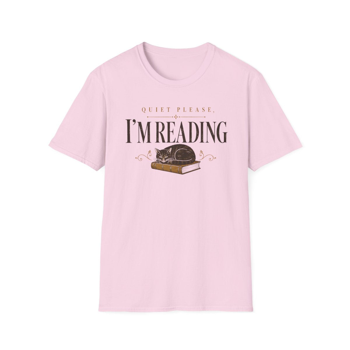 Quiet Please Reading T-Shirt