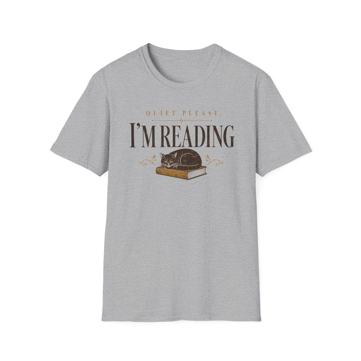 Quiet Please Reading T-Shirt