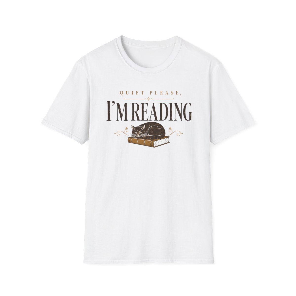 Quiet Please Reading T-Shirt