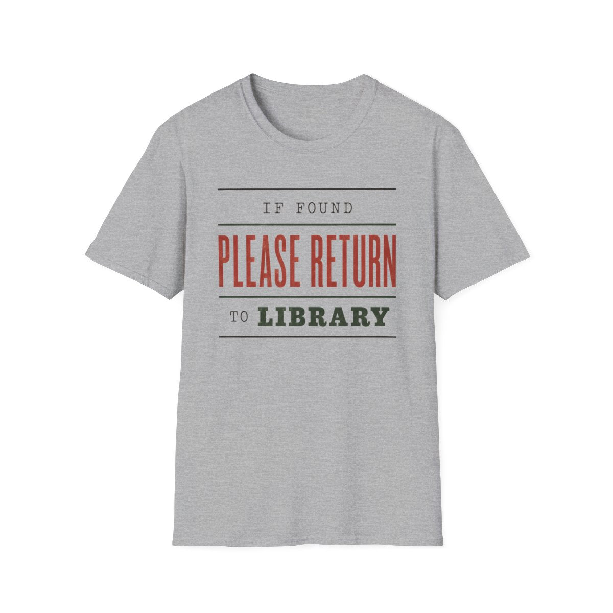 Return To Library T-Shirt