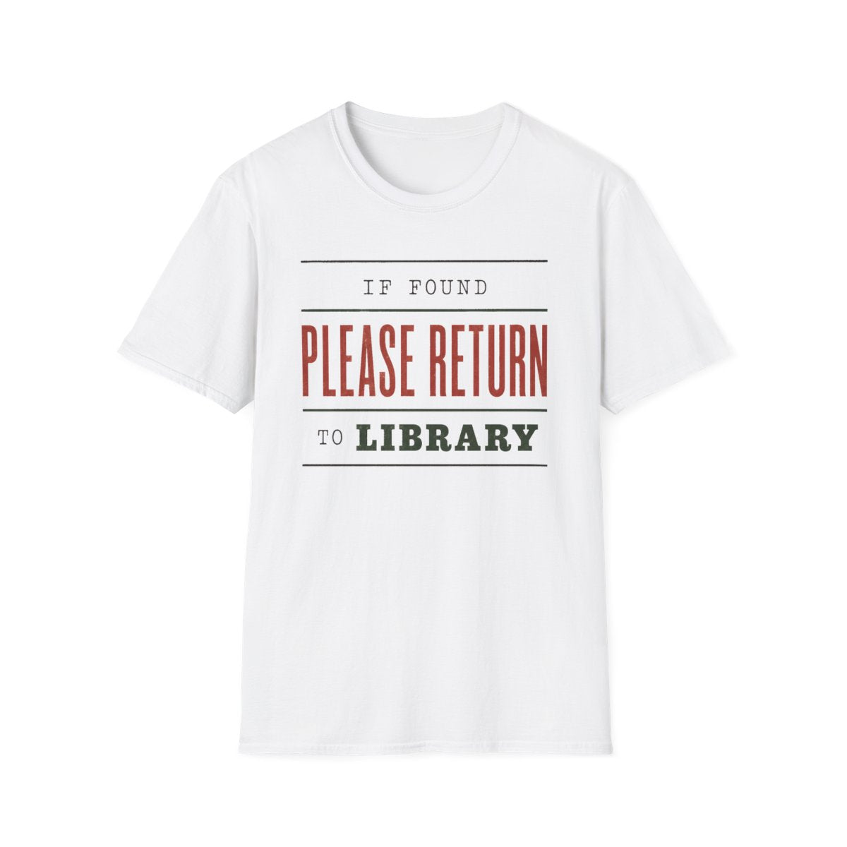 Return To Library T-Shirt