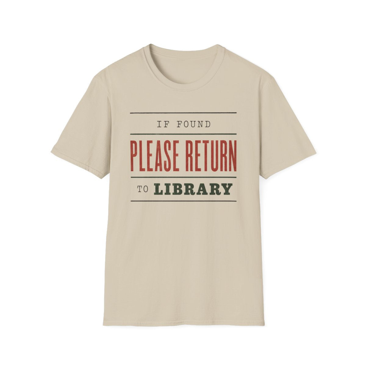 Return To Library T-Shirt
