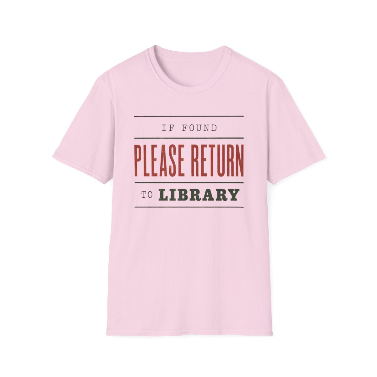 Return To Library T-Shirt