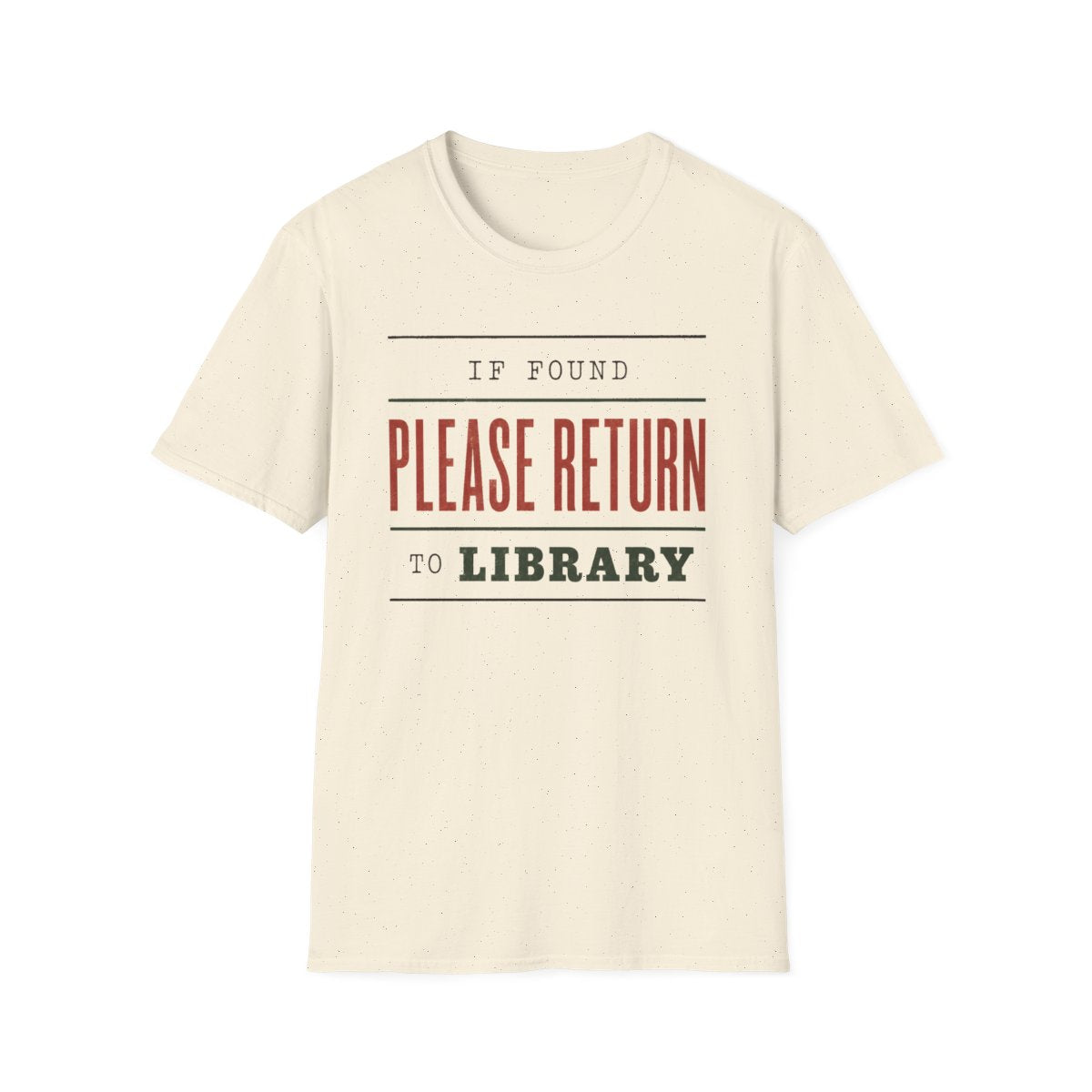 Return To Library T-Shirt