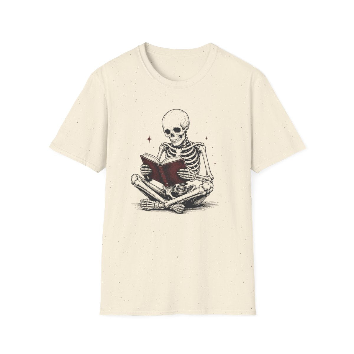 Skeleton Reading T-Shirt
